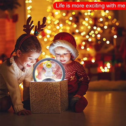 Astro Space Lampada Speaker a levitazione magnetica Bluetooth Wireless RGB Led Night Lamp