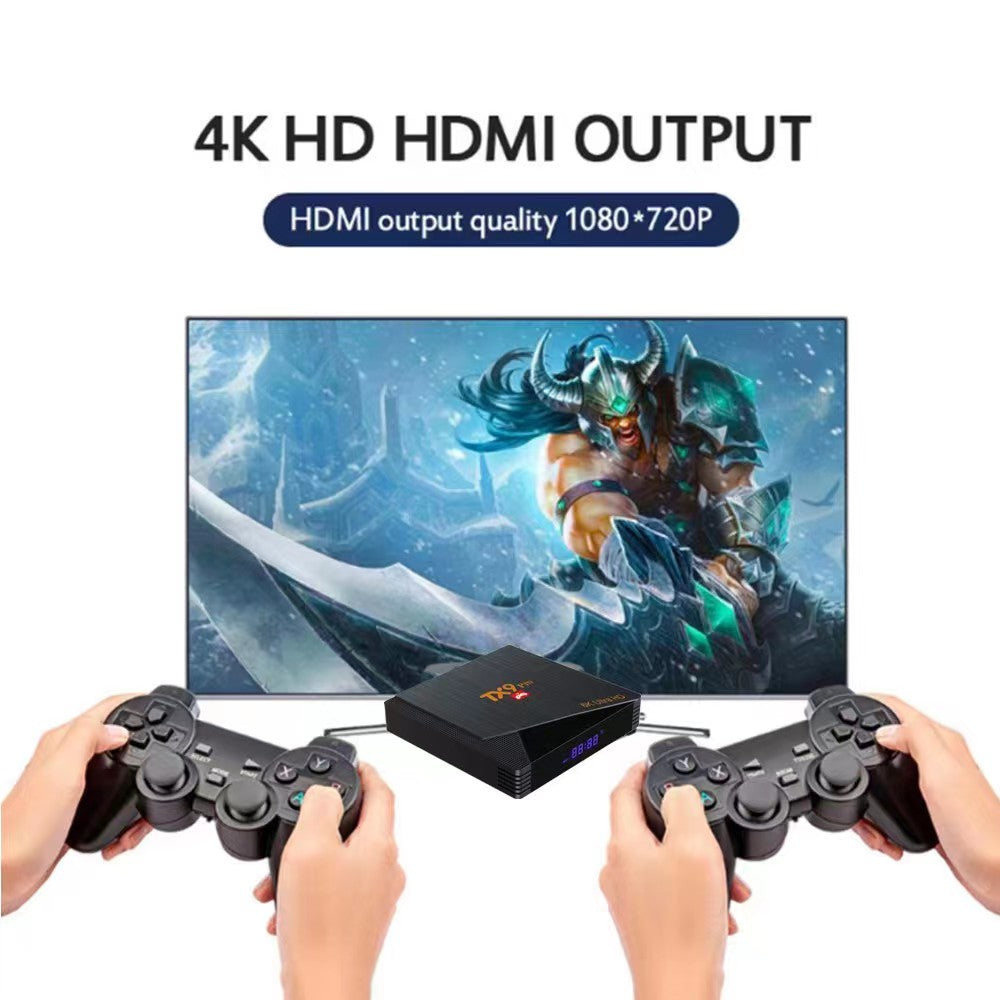 TX9 pro android 10.0 top box 2 in 1 retro game console box 4k ultra hd wifi 2.4g e 5.8g 1g ram 8g lettore multimediale