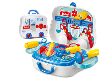 Valigetta dottore per bambini giocattolo con accessori kit medico portatile 13pz