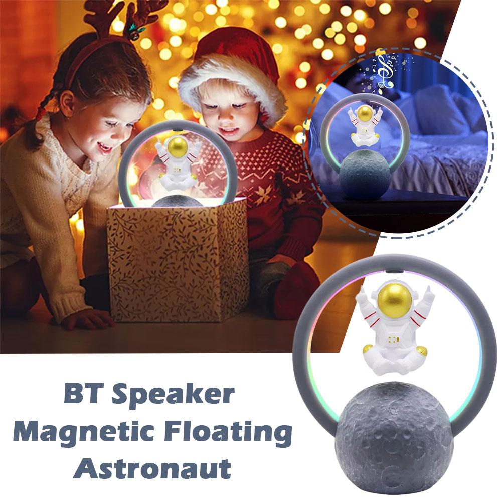 Astro Space Lampada Speaker a levitazione magnetica Bluetooth Wireless RGB Led Night Lamp