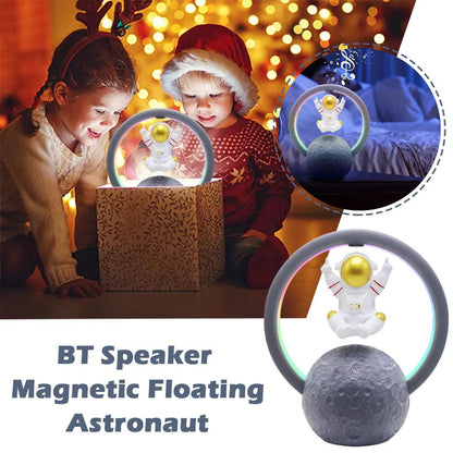 Astro Space Lampada Speaker a levitazione magnetica Bluetooth Wireless RGB Led Night Lamp