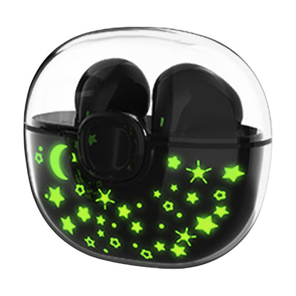 Auricolari con cancellazione del rumore auricolari wireless bt5.0 qualità del suono chiara cuffie wireless sportive funzionamento con un solo tasto ideale per la corsa