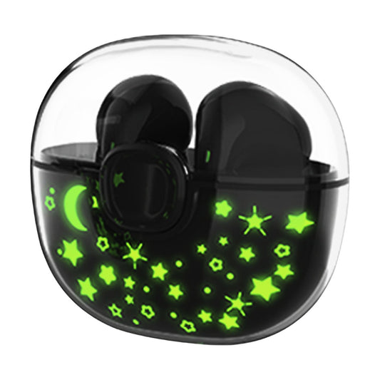 Auricolari con cancellazione del rumore auricolari wireless bt5.0 qualità del suono chiara cuffie wireless sportive funzionamento con un solo tasto ideale per la corsa