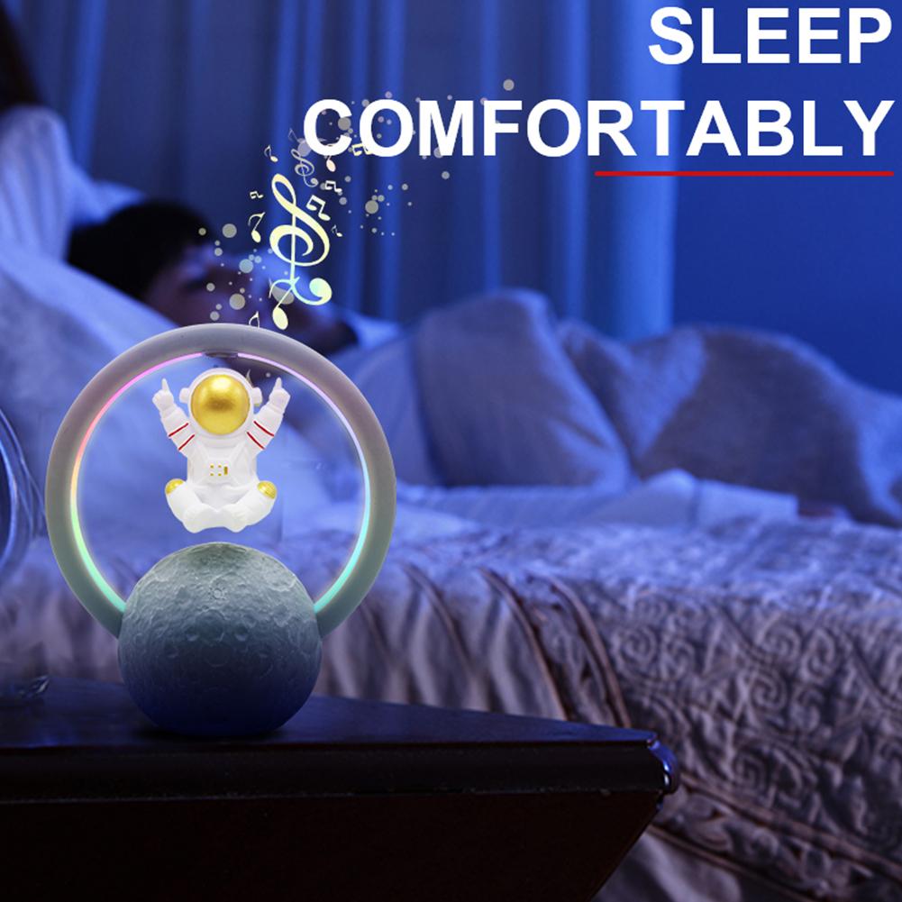 Astro Space Lampada Speaker a levitazione magnetica Bluetooth Wireless RGB Led Night Lamp