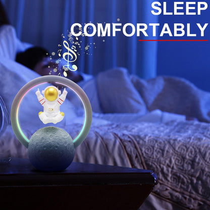 Astro Space Lampada Speaker a levitazione magnetica Bluetooth Wireless RGB Led Night Lamp