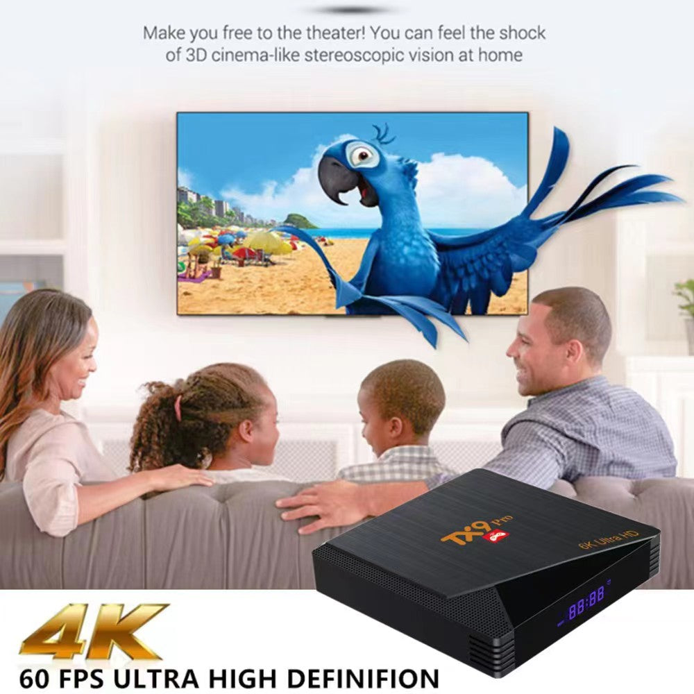 TX9 pro android 10.0 top box 2 in 1 retro game console box 4k ultra hd wifi 2.4g e 5.8g 1g ram 8g lettore multimediale